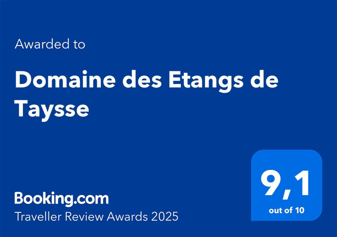 Domaine Des Etangs De Taysse Otel Espagnac Dış mekan fotoğraf